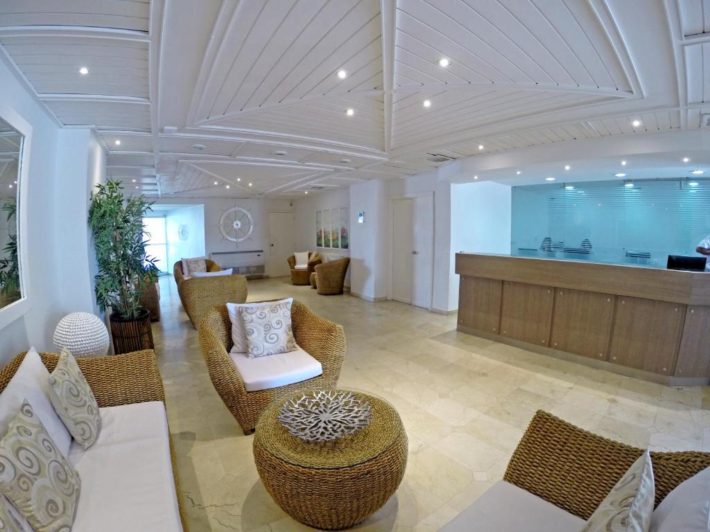 Posezení v ubytování Hotel Casablanca