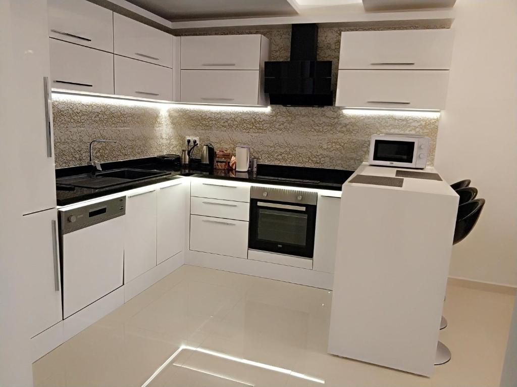 Kuchyň nebo kuchyňský kout v ubytování Best Home 20 Cleopatra Select