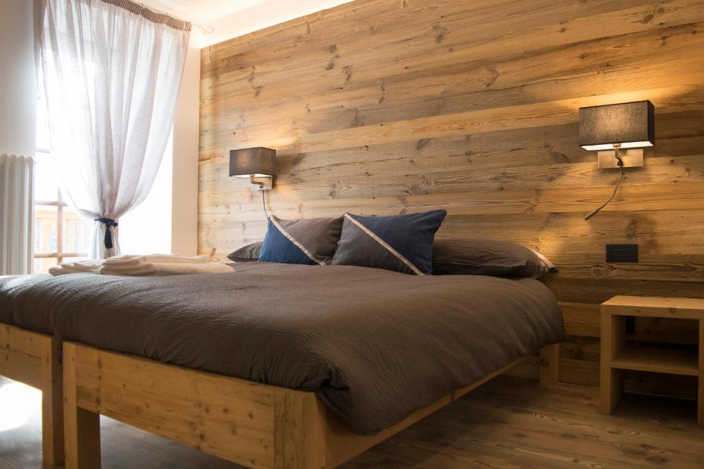 Postel nebo postele na pokoji v ubytování Agriroom