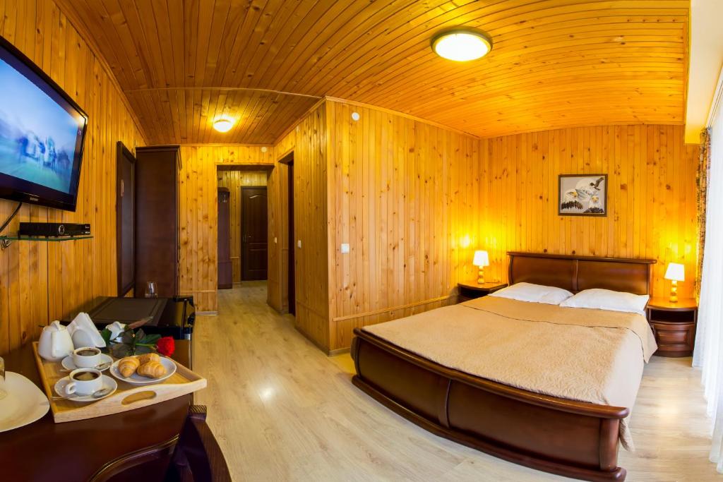 Postel nebo postele na pokoji v ubytování Villa Nova