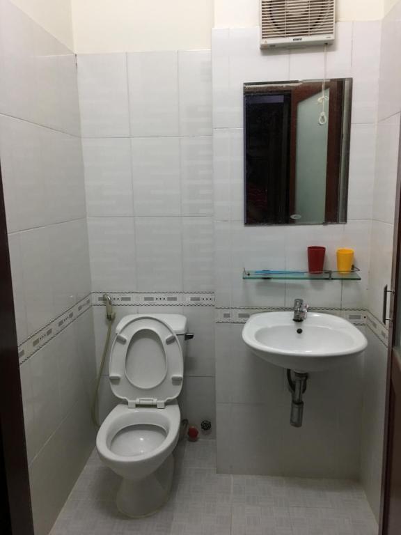 Koupelna v ubytování Thu Đô Motel
