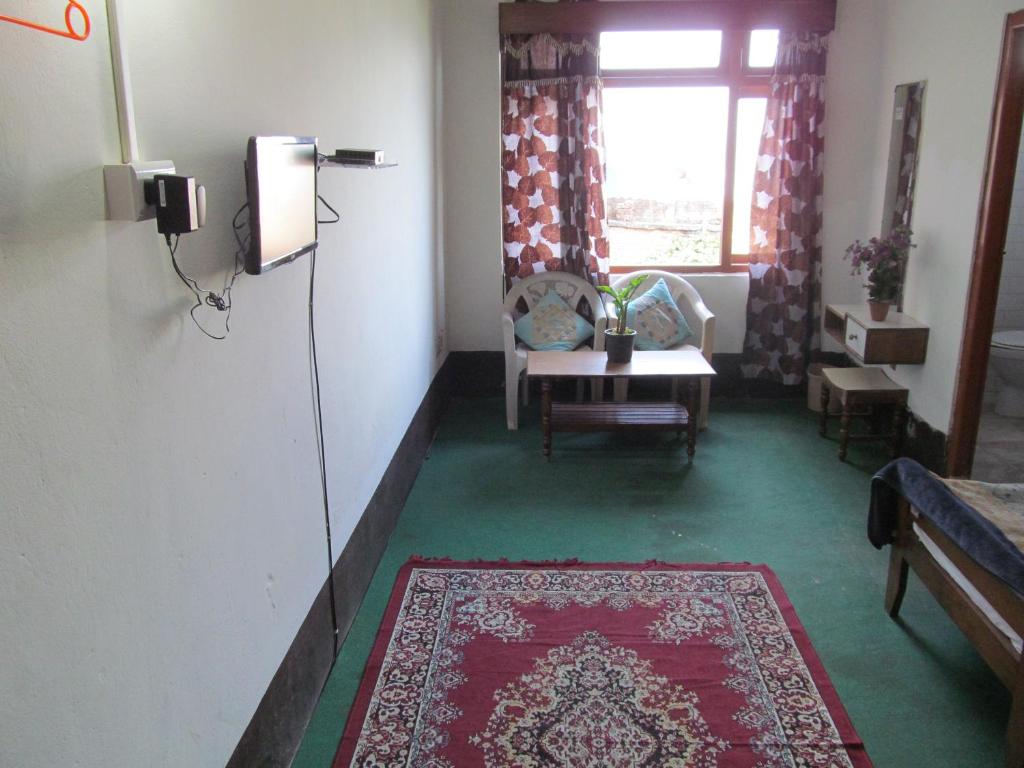 TV a/nebo společenská místnost v ubytování Hotel View Point