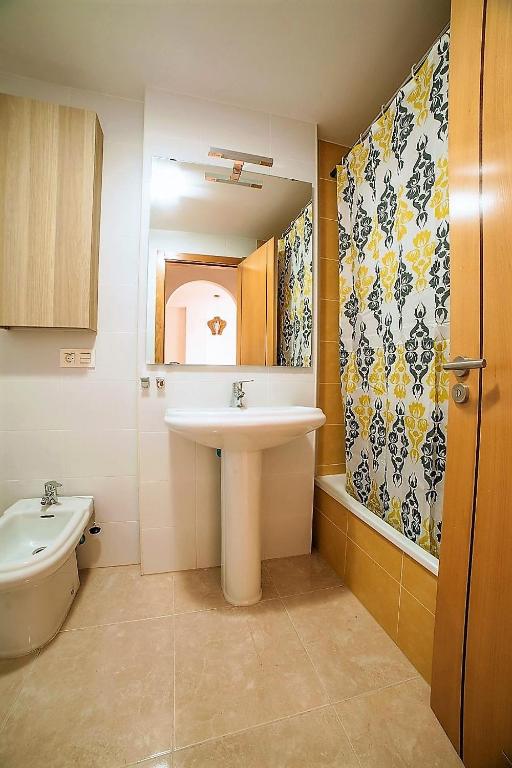 Kúpeľňa v ubytovaní Residencial La Perla