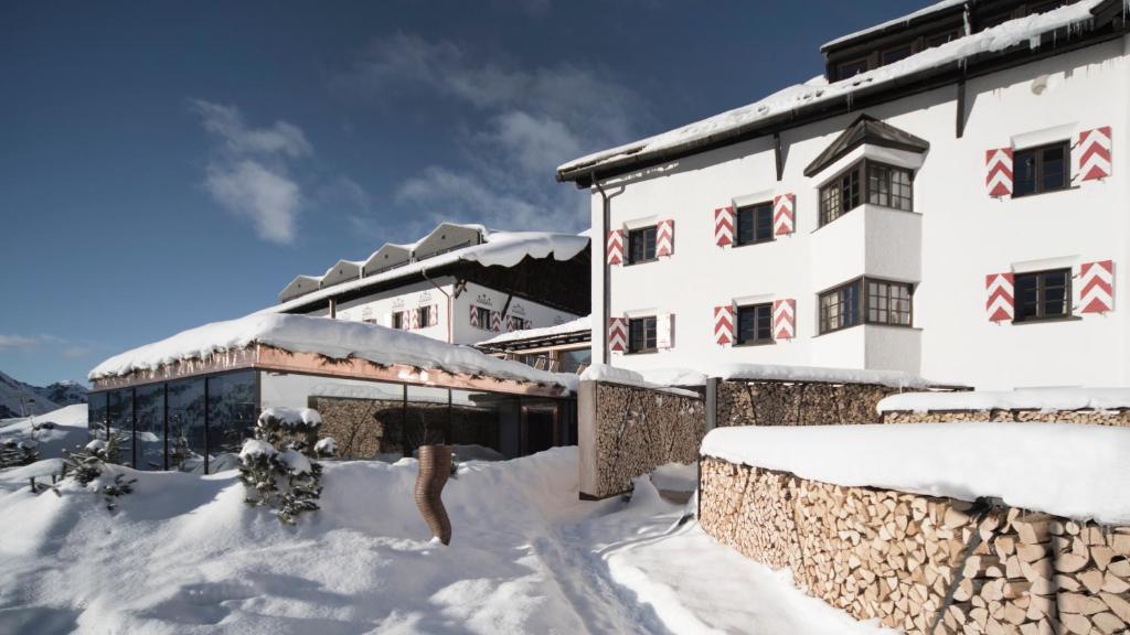 Hotel Jagdschloss Resort v zimě