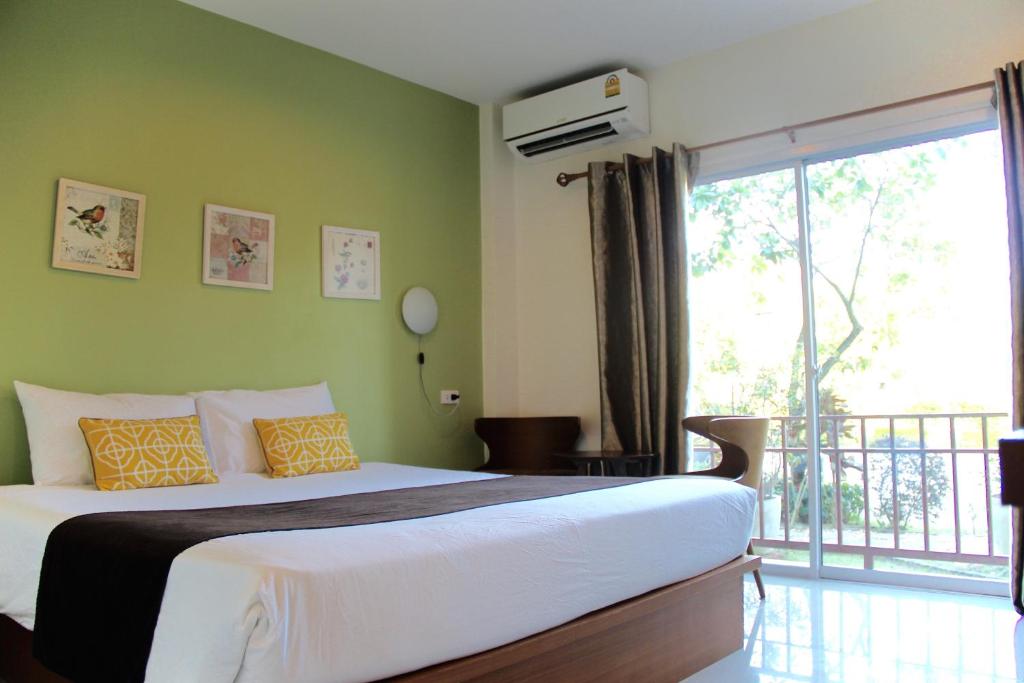Green Apple Villa - Chambre Double Avec Vue Sur Le Jardin