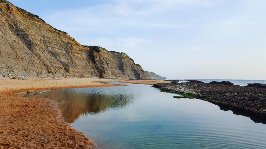 Natuurlandschap vlak bij het appartement