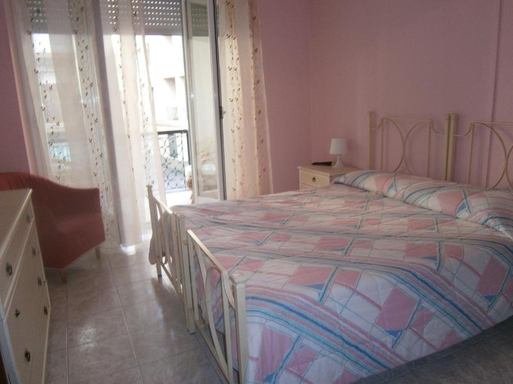 Кровать или кровати в номере Hotel Milanesina