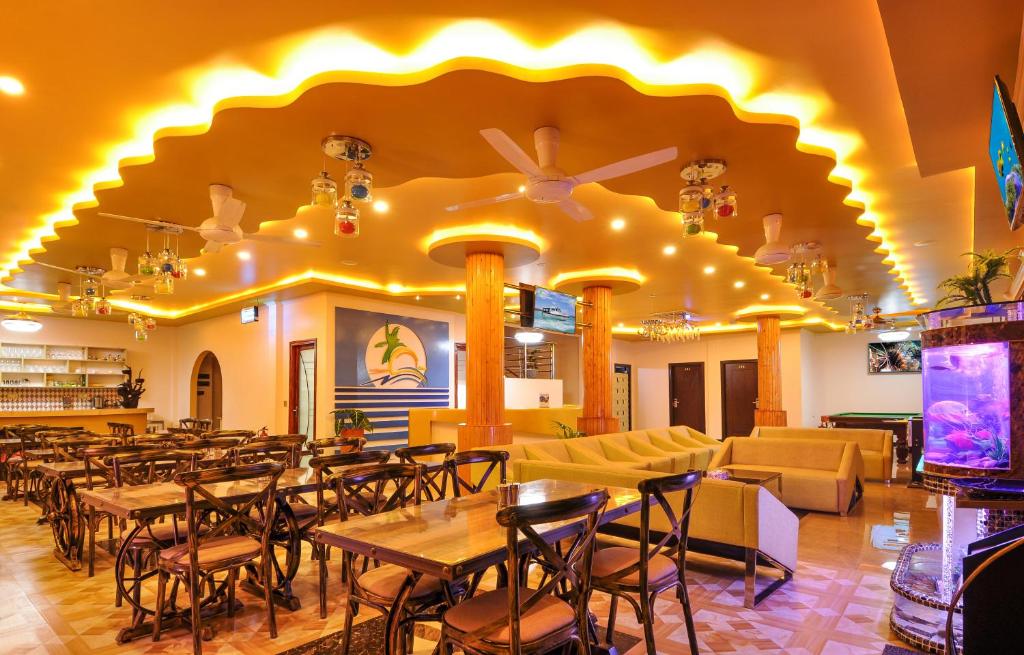 Restaurace v ubytování Sunrise Beach