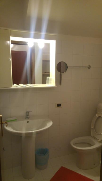Koupelna v ubytování Dreon B&B