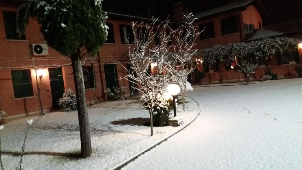 Dreon B&B v zimě