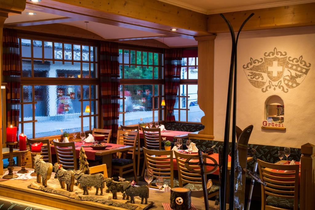 Restaurace v ubytování Hotel Hirschen - Grindelwald
