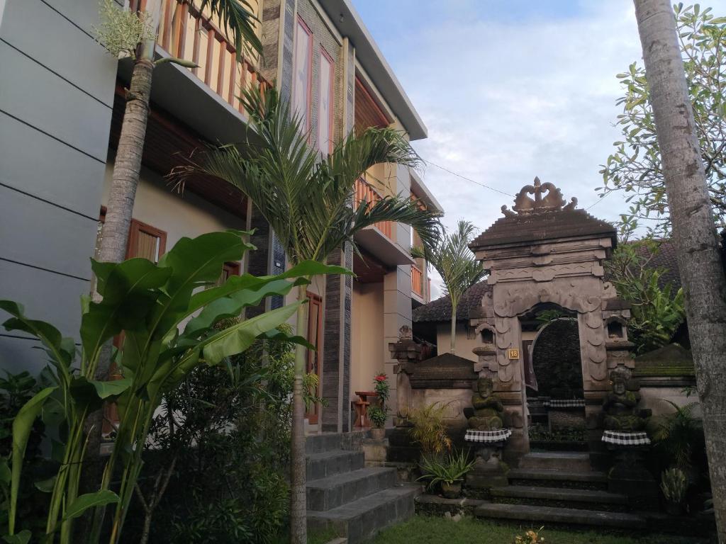 Zahrada ubytování Mekenyem House Ubud