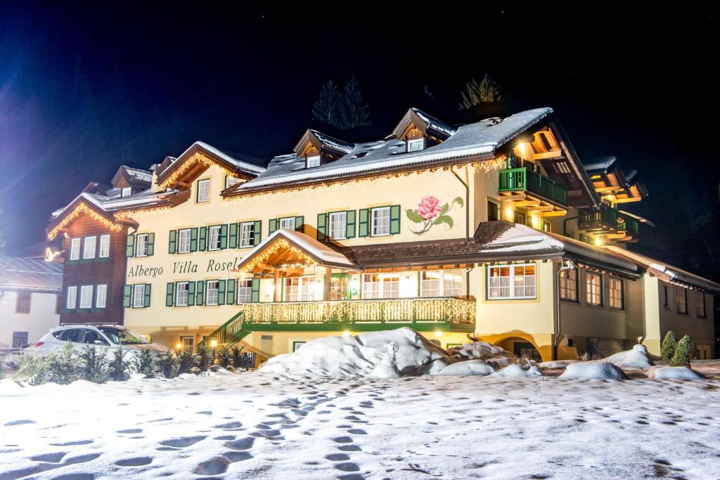 Hotel Villa Rosella Park & Wellness durante l'inverno