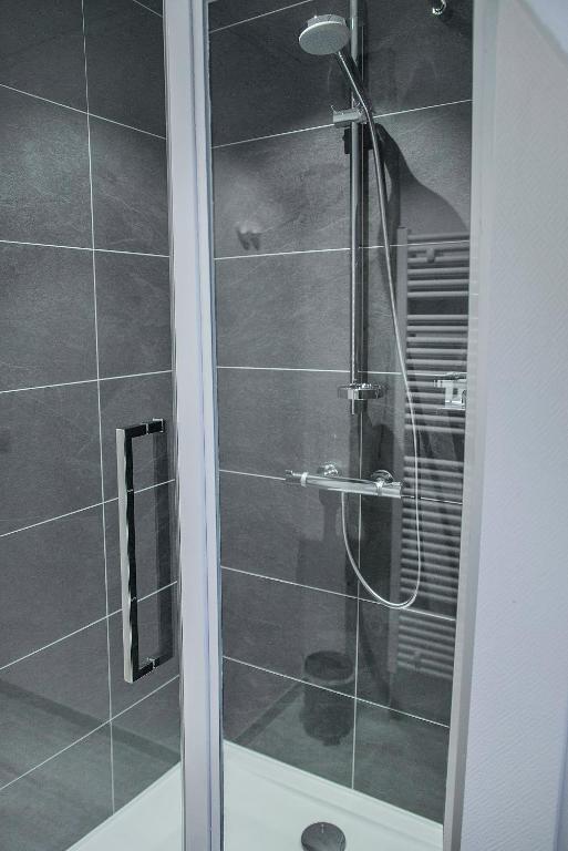 Koupelna v ubytování Dépendance Maison Géron