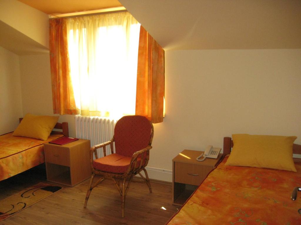Posezení v ubytování Hostel Oasis