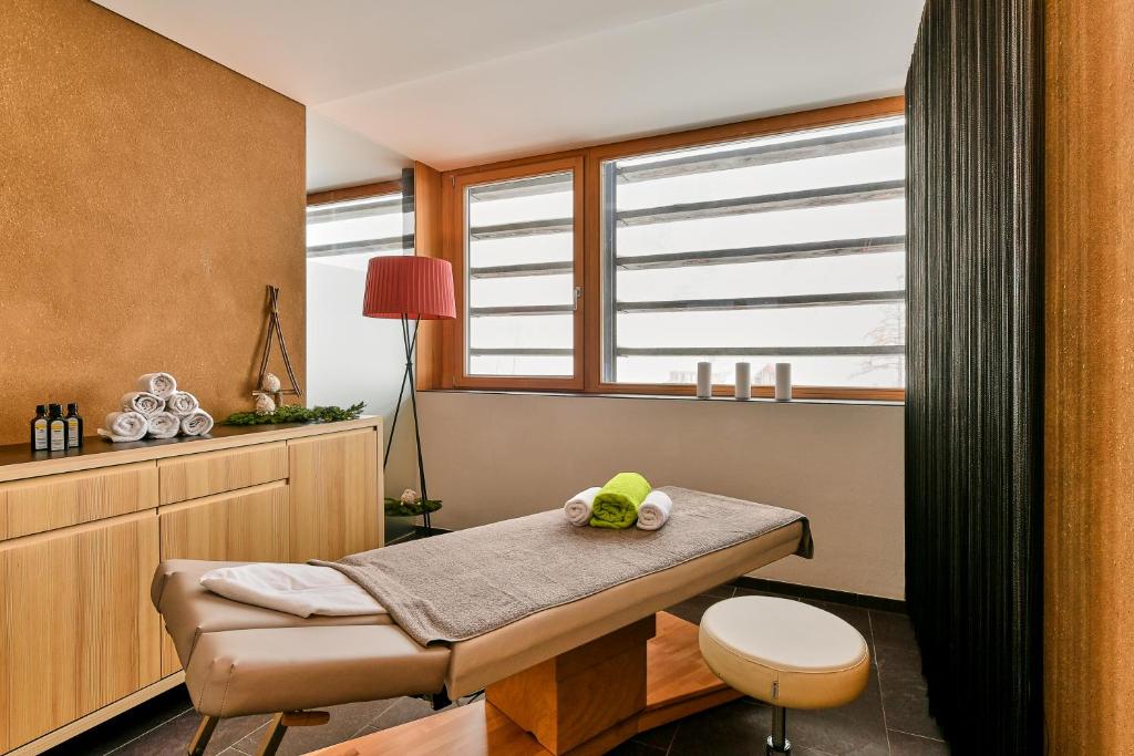 Area soggiorno di Arlberg Lodges
