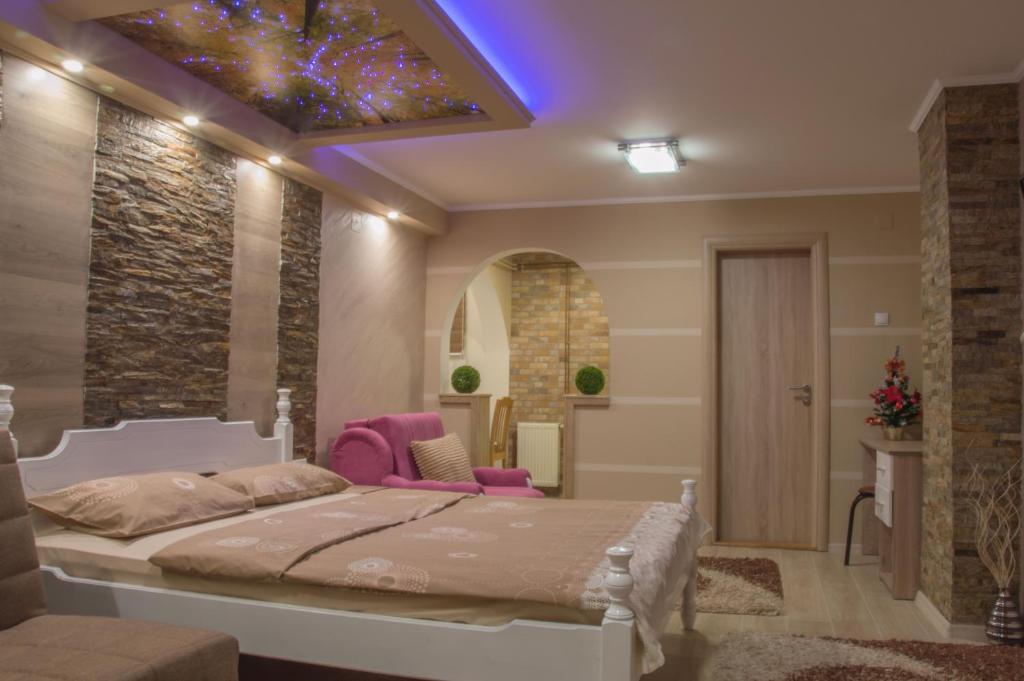 Krevet ili kreveti u jedinici u okviru objekta Apartments Josipovic