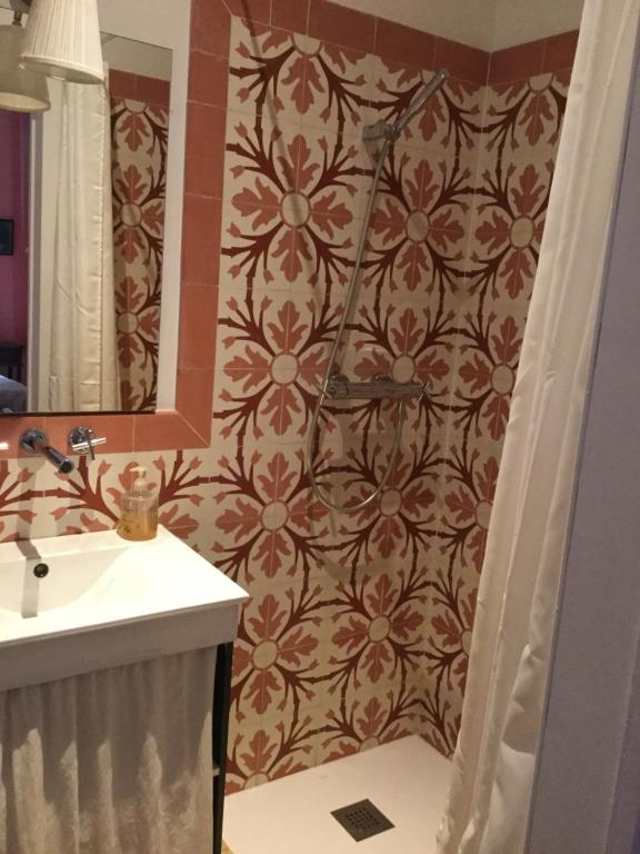 Kúpeľňa v ubytovaní Hostal Casa Del Buen Viaje