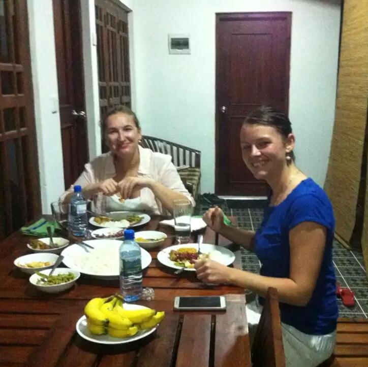 Nápoje v ubytování Habarana Dulwan Guest House