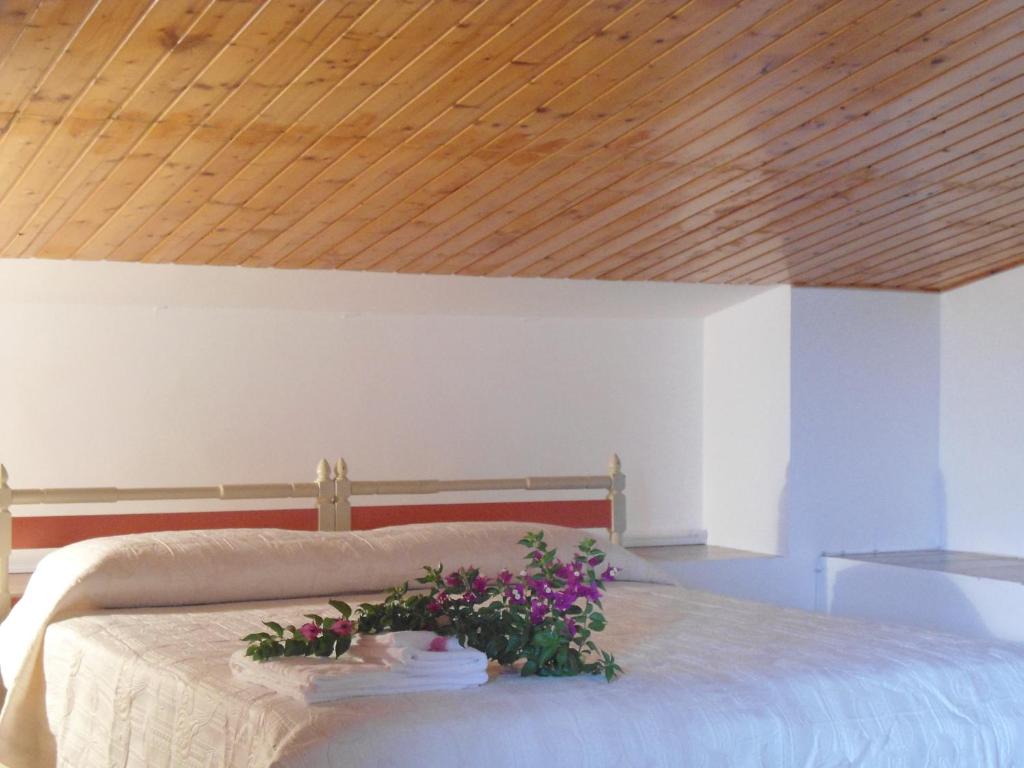 Postel nebo postele na pokoji v ubytování B&B Solacium