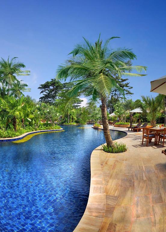 Der Swimmingpool an oder in der Nähe von Mali Resort Sunrise Beach