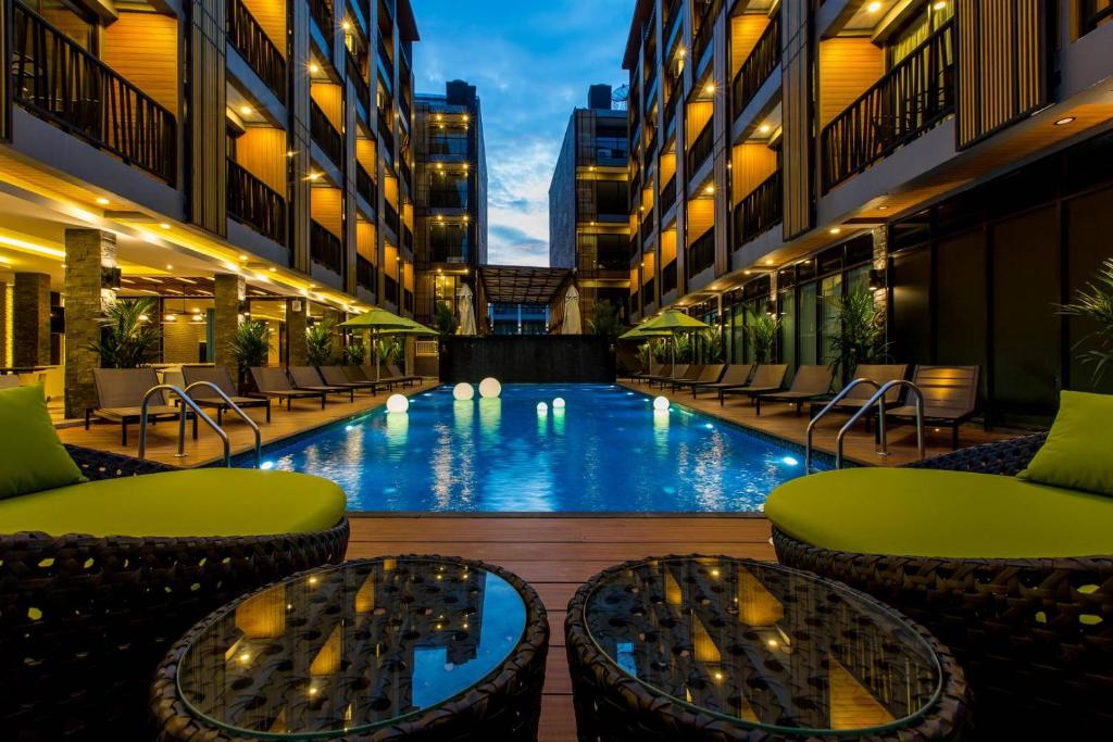 Bazén v ubytování GLOW Ao Nang Krabi nebo v jeho okolí