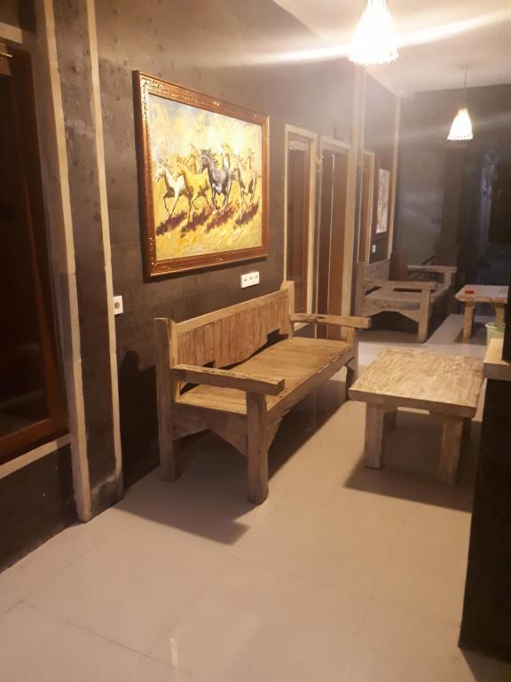 Posezení v ubytování New Ubud Hostel
