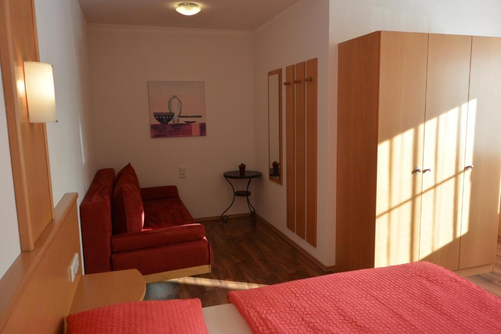 Posezení v ubytování Appartement Auer