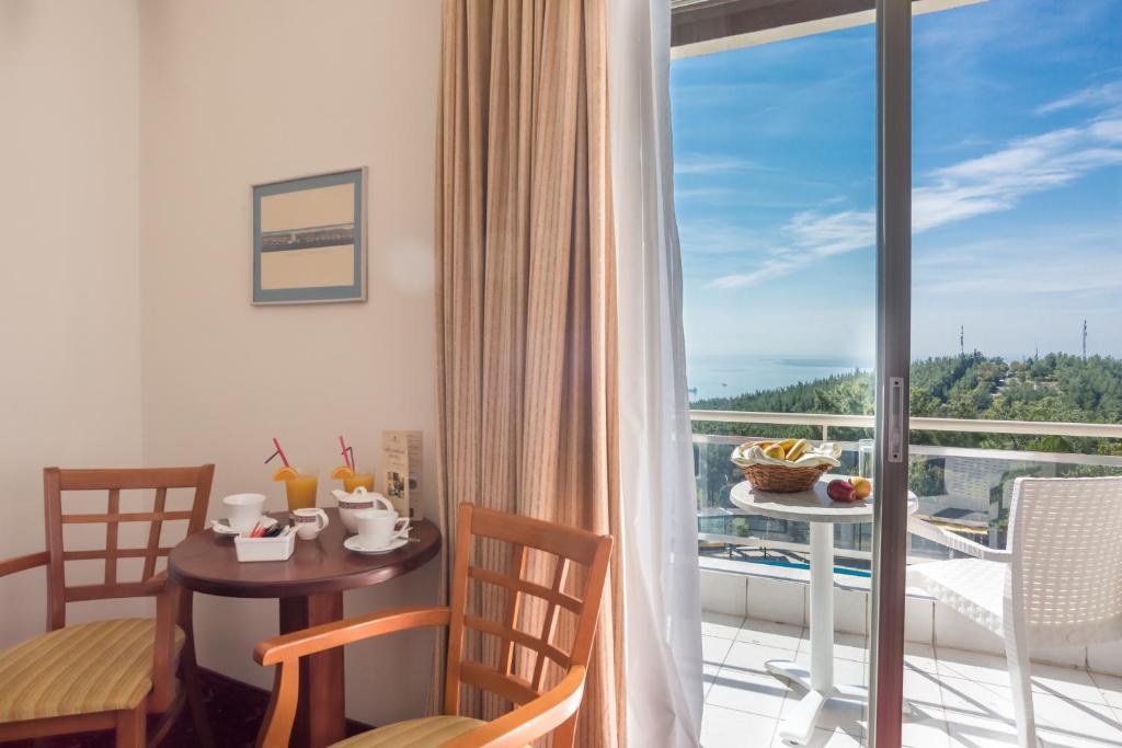 A balcony or terrace at Philippion