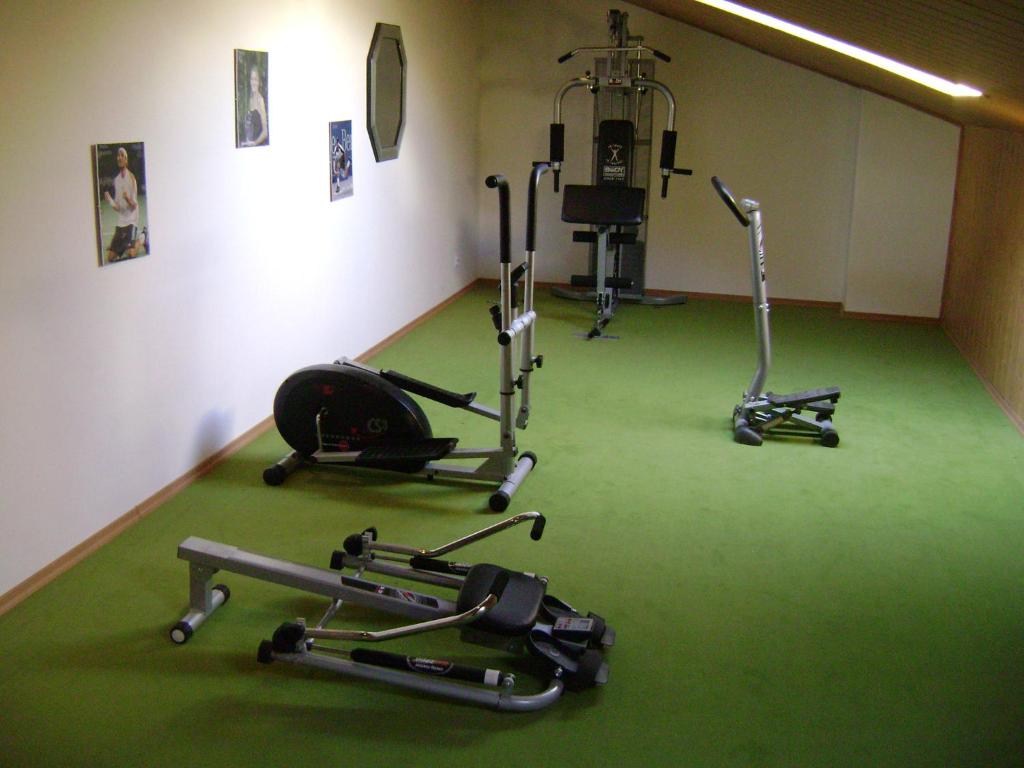 Fitness centrum a/nebo fitness zařízení v ubytování Galeria Tennis