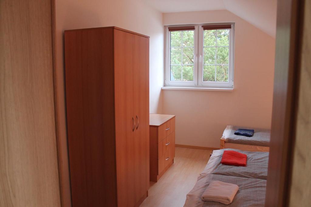 Postel nebo postele na pokoji v ubytování Ubytovanie Eva