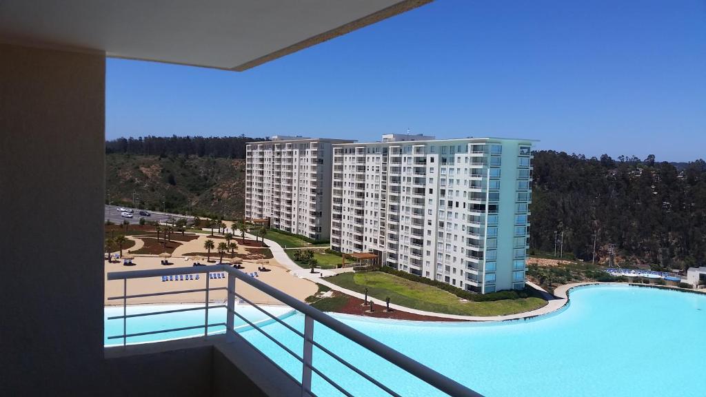 Bazén v ubytování Algarrobo, Laguna Bahía Espectacular nebo v jeho okolí