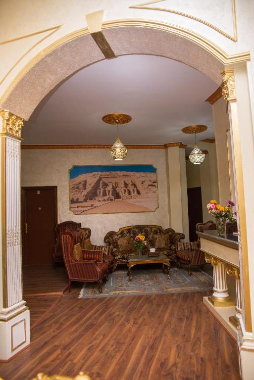Posezení v ubytování Hotel Grand Royal Cairo