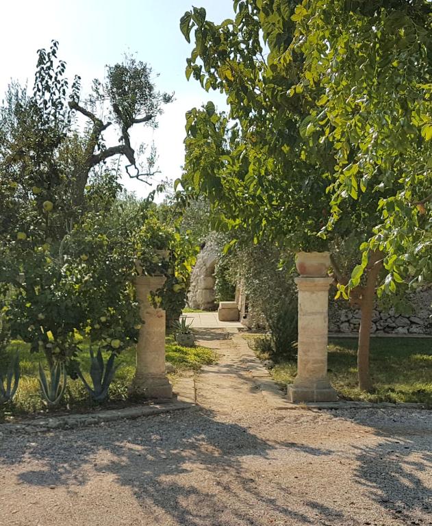Zahrada ubytování Masseria Sucéa