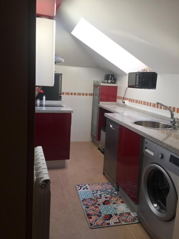 Kuchyňa alebo kuchynka v ubytovaní Apartamento Conde Luna