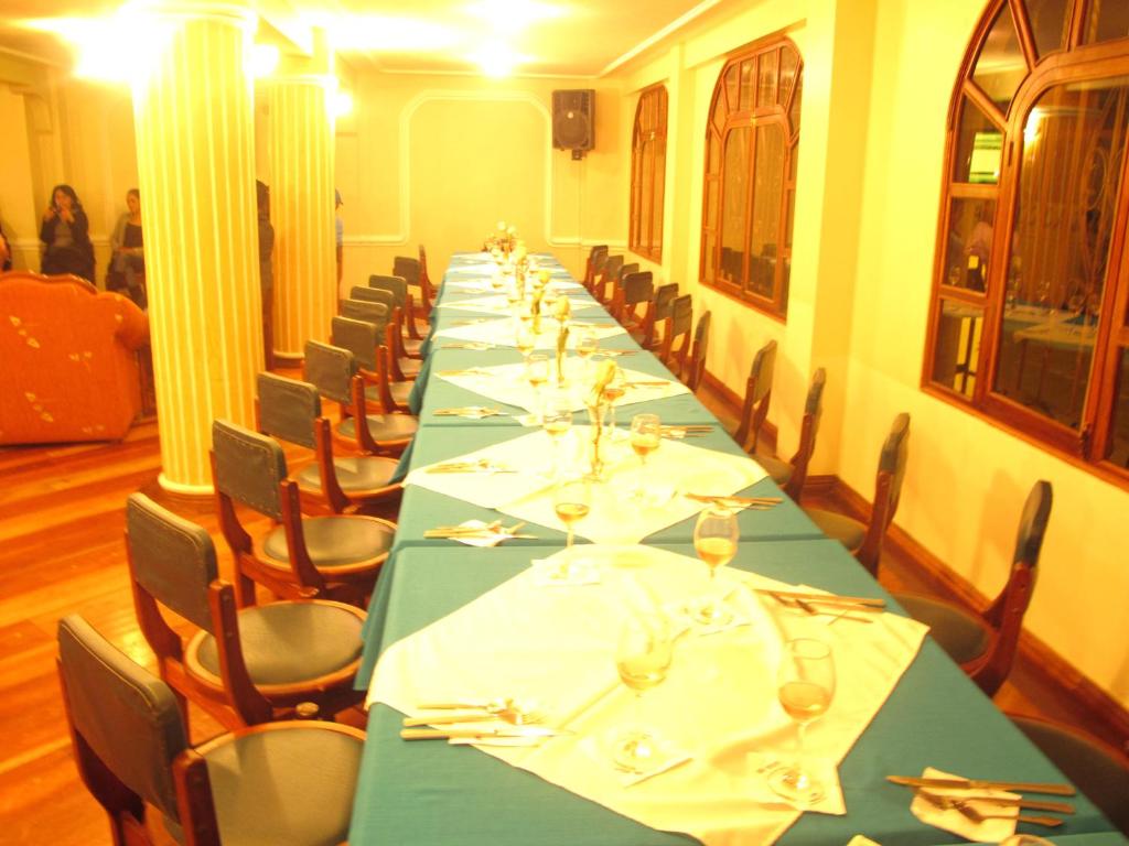 Restaurace v ubytování Hotel Donde Marcelo