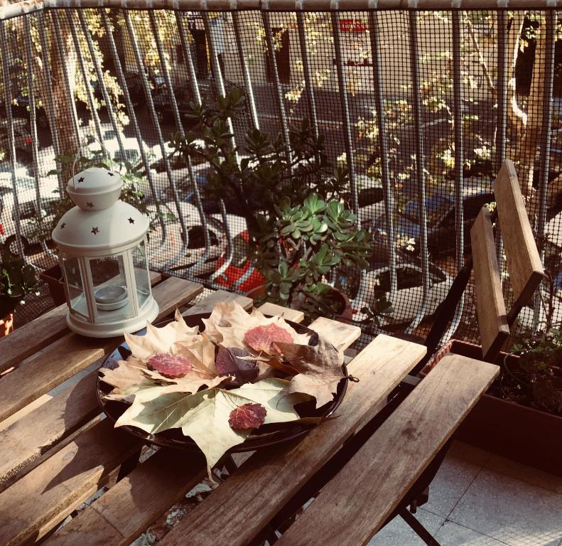 A balcony or terrace at B&B Stelle Di Roma