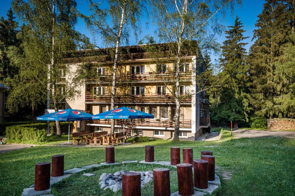 Zahrada ubytování Penzion Limba