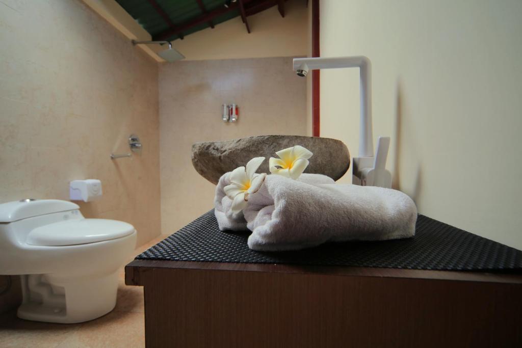 Koupelna v ubytování Sari Gili Bungalow
