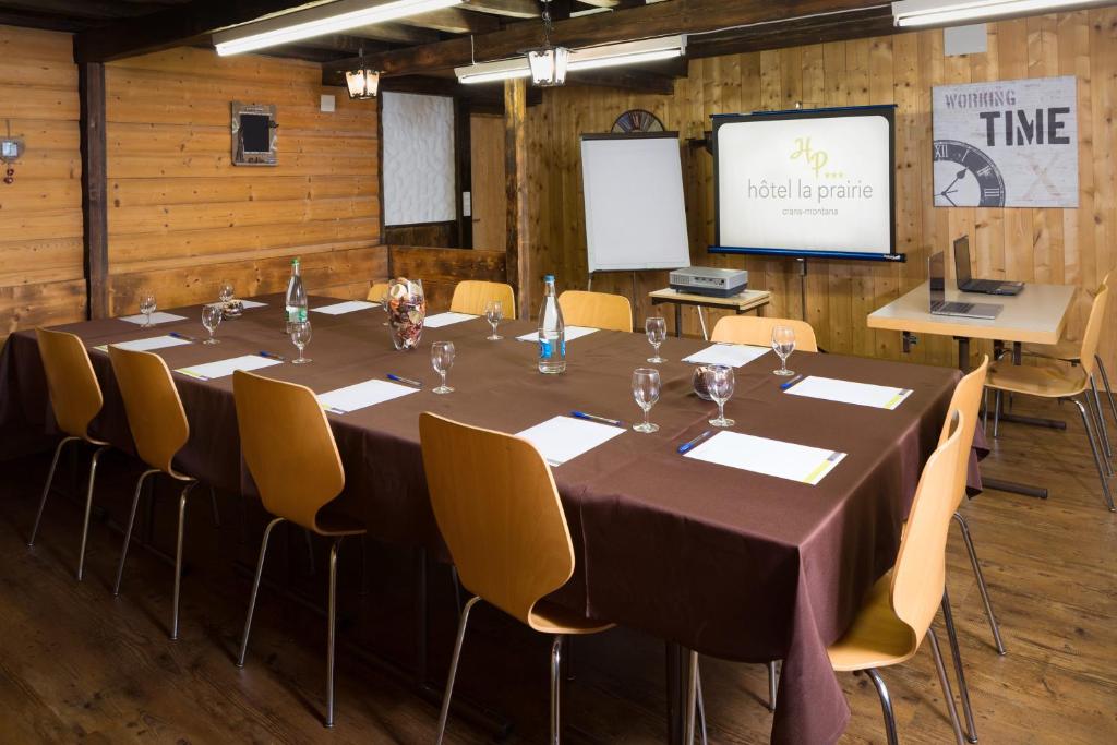 Konferenční prostory v ubytování Hotel La Prairie