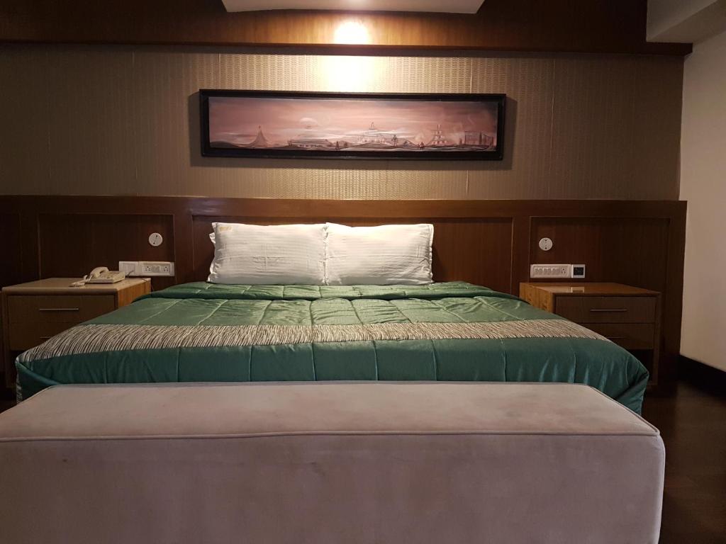 Postel nebo postele na pokoji v ubytování Vgp Golden Beach Resort