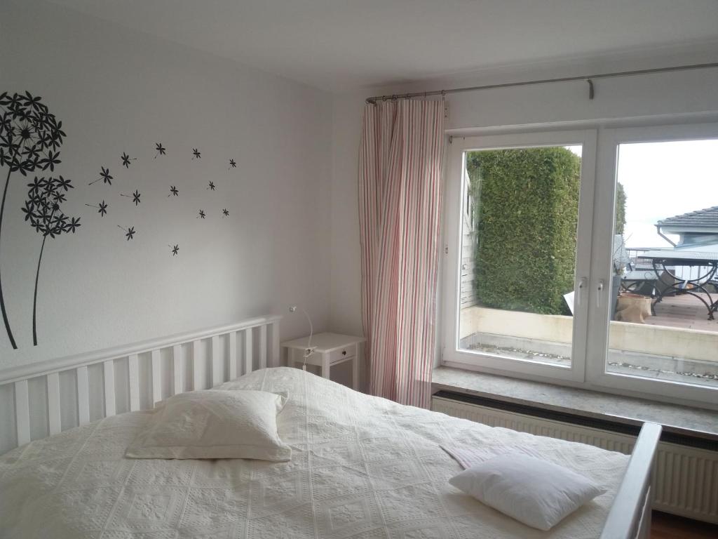 Кровать или кровати в номере Oberhof
