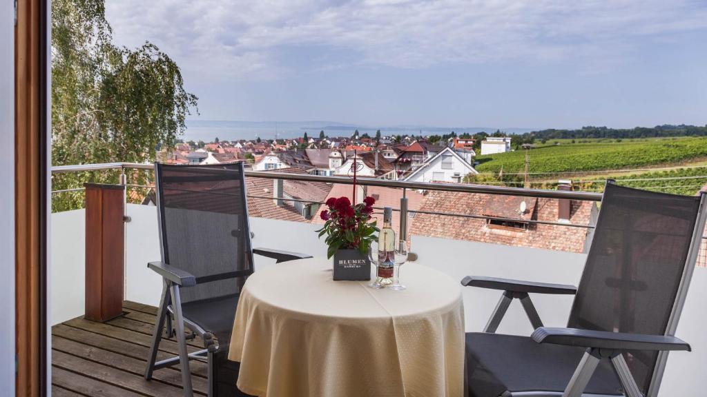 Balkón nebo terasa v ubytování Hotel Mohren