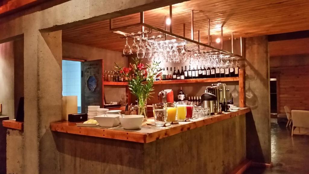 Nápoje v ubytování Hotel Altiplanico Puerto Natales
