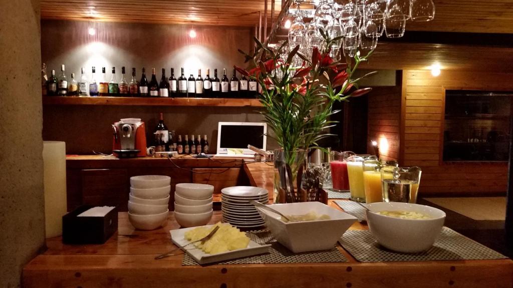 Nápoje v ubytování Hotel Altiplanico Puerto Natales