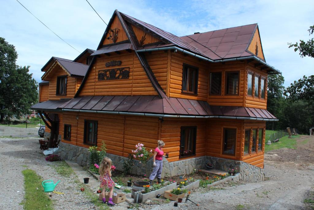 Budova, v ktorej sa ubytovanie bed & breakfast nachádza