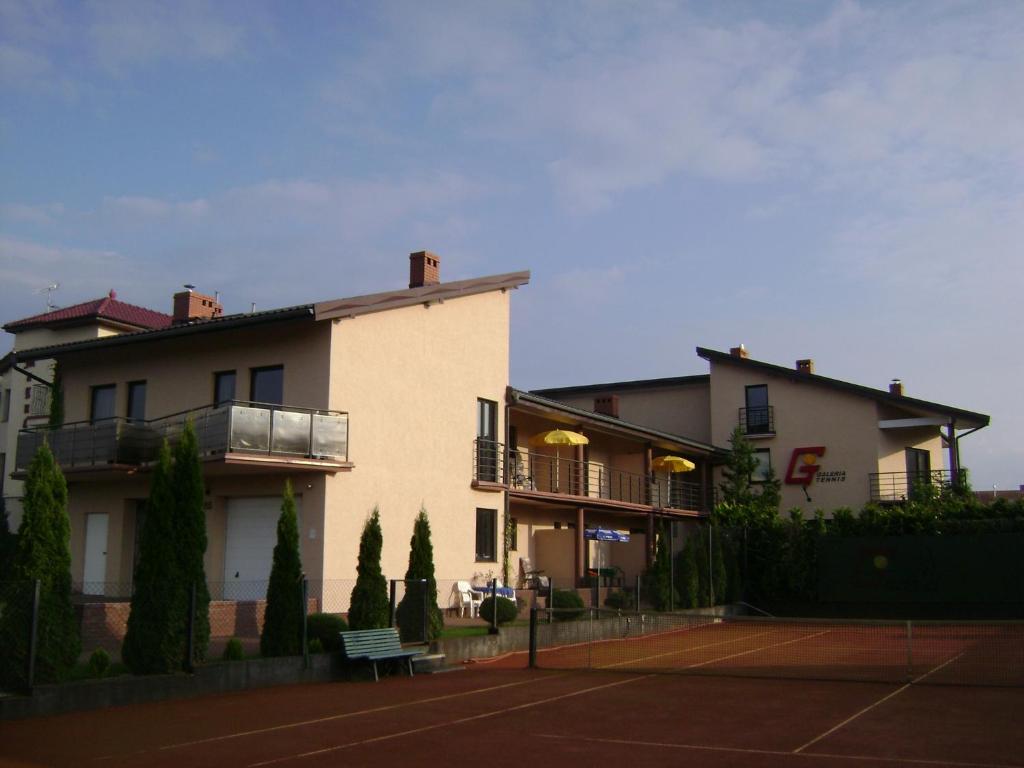 Budova, kde se bed and breakfast nachází
