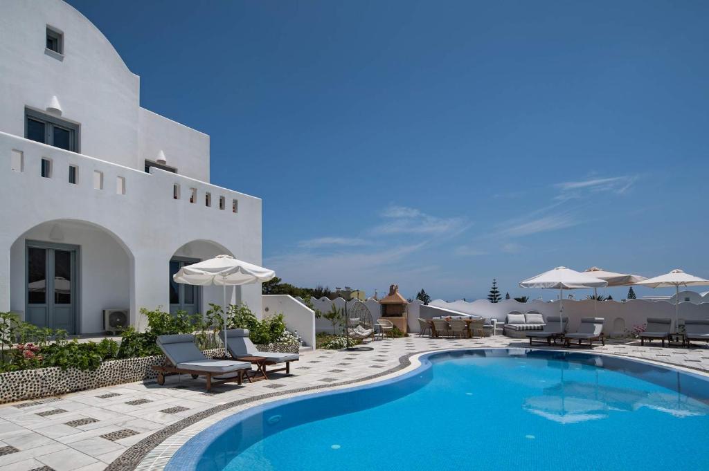 Bazén v ubytování Felicity Luxury Villas nebo v jeho okolí