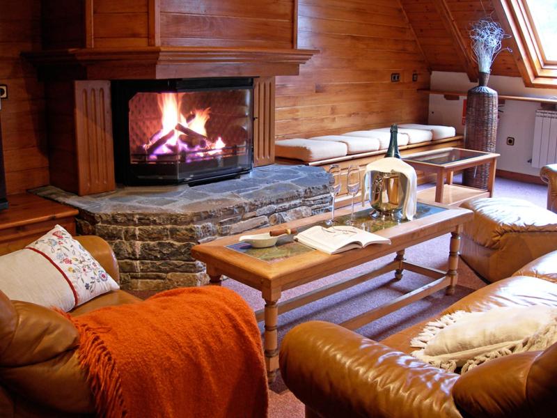 Posezení v ubytování Hosteria Catalana