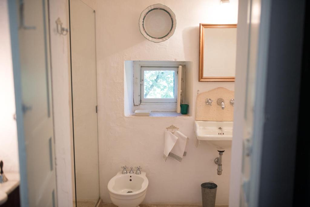 Koupelna v ubytování Masseria Tagliente